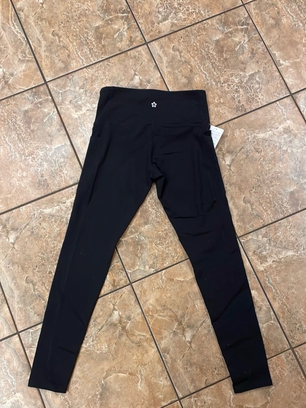 NWT Tuff Athletics Black Leggings - Picture 2 of 2